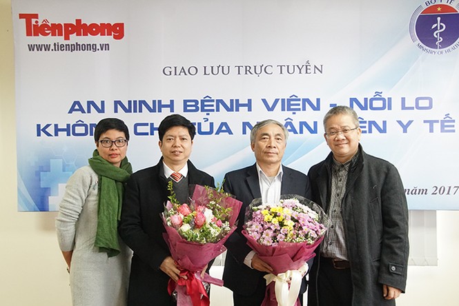 Giao lưu trực tuyến an ninh bệnh viện - ảnh 8