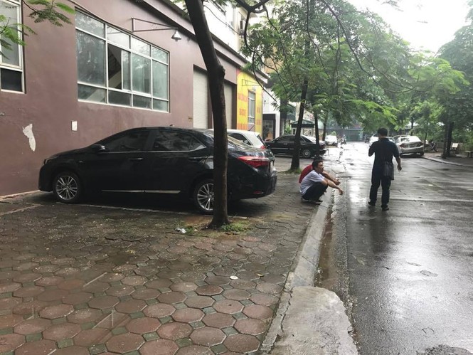 dịch vọng, dịch vọng hậu, bãi xe lậu, chung cư - ảnh 1