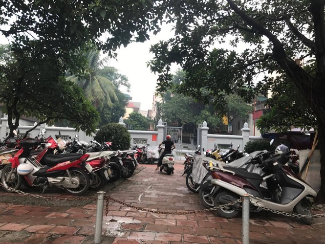 bãi xe, lấn chiếm, phố cổ, di tích, đình kim liên, đình quan đế - ảnh 9