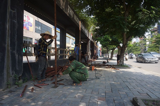 mương nghĩa đô, cưỡng chế, mương phan kế bính, hà nội, quận cầu giấy - ảnh 2