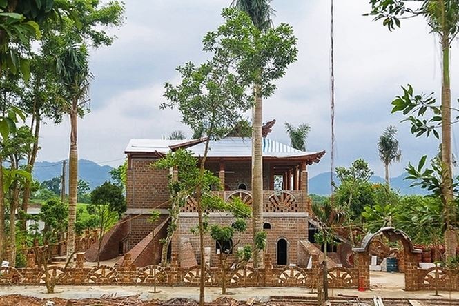 ba vì, chủ tịch huyện ba vì, yên bài, biệt phủ, ttxd, xây dựng trái phép, đất nông trường, hà nội - ảnh 1