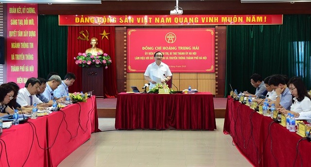 bí thư, hoàng trung hải, cntt, 4.0, thành phố thông minh, hà nội, sở tt&tt - ảnh 1