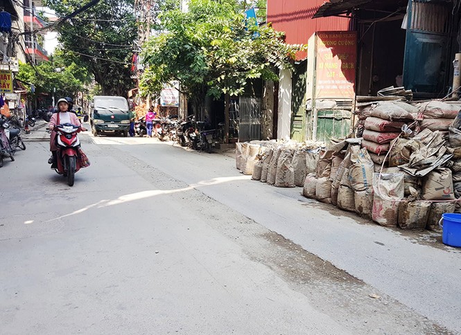 lòng đường, vỉa hè, đào xới, hai bà trưng, quận hoàn kiếm, chương dương, thanh tra, lát đá vỉa hè - ảnh 6