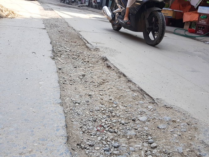lòng đường, vỉa hè, đào xới, hai bà trưng, quận hoàn kiếm, chương dương, thanh tra, lát đá vỉa hè - ảnh 9