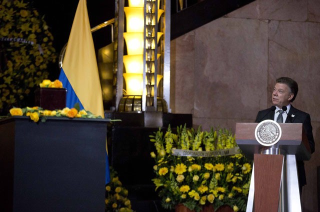 Mexico và Colombia tổ chức quốc tang tác giả