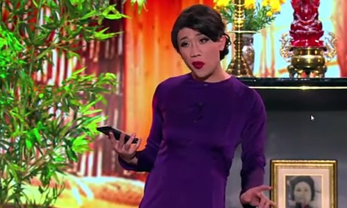 Trấn Thành xin lỗi vì mượn hình ảnh Tô Ánh Nguyệt diễn hài - ảnh 1