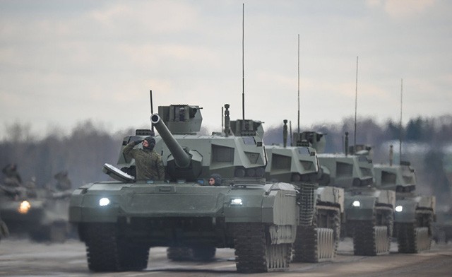Xe tăng Armata - 'kiệt tác quân sự' của Nga - ảnh 1