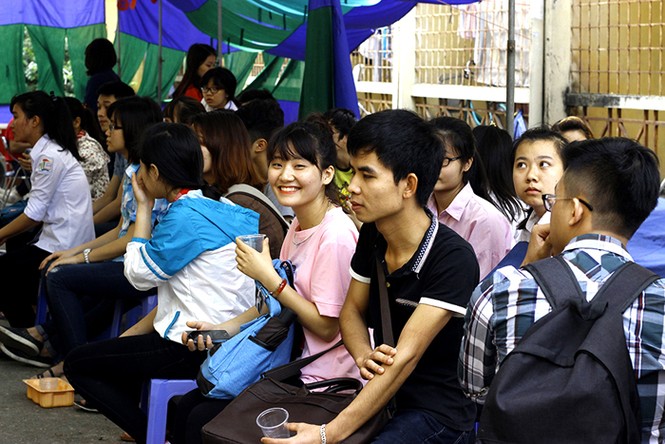 Sinh viên Học viện Tài chính hiến máu cứu người - ảnh 1