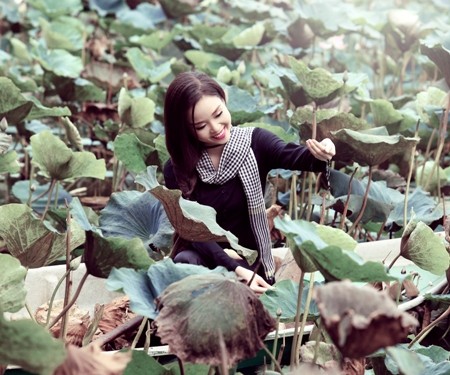 Hoa khôi Sinh viên Cần Thơ “hóa” nữ thanh niên xung phong duyên dáng - ảnh 7