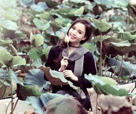 Hoa khôi Sinh viên Cần Thơ “hóa” nữ thanh niên xung phong duyên dáng - ảnh 8