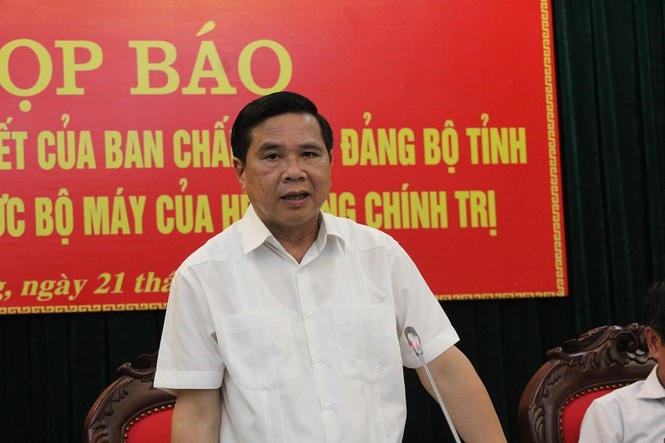 Hà Giang hợp nhất thanh tra với cơ quan kiểm tra, nội vụ với tổ chức - ảnh 1
