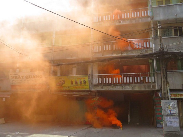 cháy chung cư, chung cư Carina Plaza, Nguyễn Thiện Nhân - ảnh 1