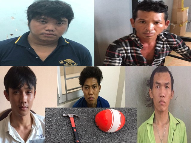 Đặc nhiệm truy bắt nhóm dùng búa đinh đánh người, cướp xe giữa phố - ảnh 1