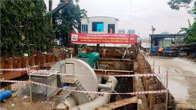 siêu máy bơm chống ngập, tphcm ngập nặng - ảnh 1