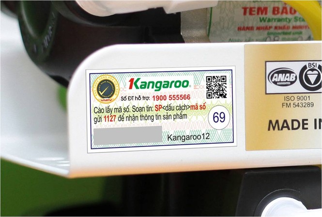 Kangaroo lên tiếng về việc bị làm giả máy lọc nước - ảnh 1