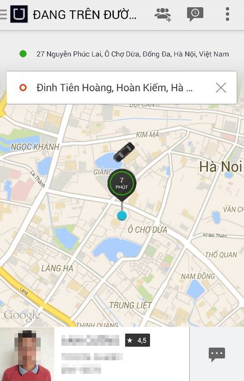 Trải nghiệm taxi Uber 'sang chảnh' giá rẻ ngang xe ôm ở Hà Nội - ảnh 1