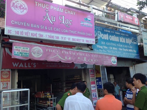 Chủ cửa hàng bán thực phẩm chay bị sát hại - ảnh 1