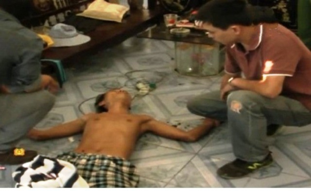 Nhốt khách trong nhà, dọa kích nổ bình gas - ảnh 1