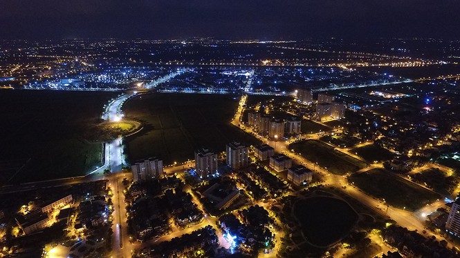Đô thị Hà Nội sầm uất nhìn từ trên cao - ảnh 10