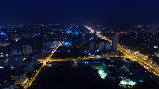 Đô thị Hà Nội sầm uất nhìn từ trên cao - ảnh 5