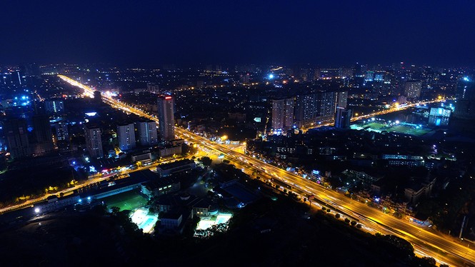 Đô thị Hà Nội sầm uất nhìn từ trên cao - ảnh 6