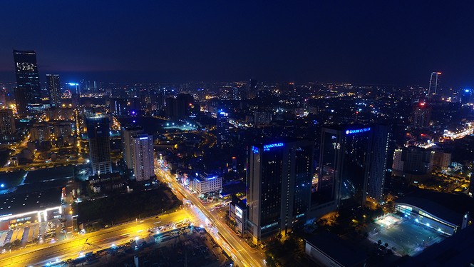 Đô thị Hà Nội sầm uất nhìn từ trên cao - ảnh 7