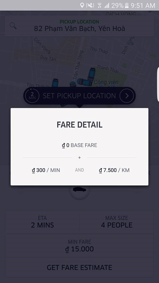 UberX Hà Nội tăng 50% giá cước, khách hàng cân nhắc - ảnh 1