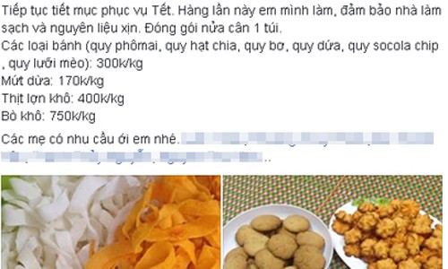 Chợ Tết chốn công sở - ảnh 1