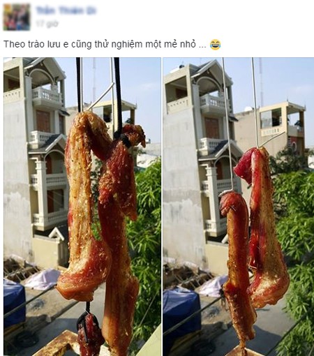 Bà nội trợ đua nhau phơi 'thịt một nắng' trong ngày nóng kỷ lục - ảnh 8