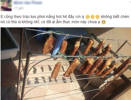 Bà nội trợ đua nhau phơi 'thịt một nắng' trong ngày nóng kỷ lục - ảnh 9