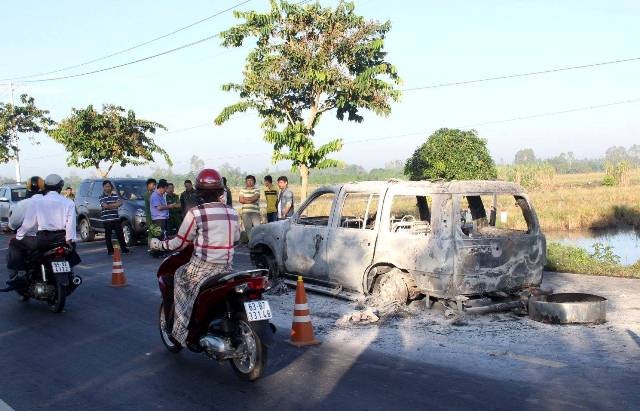 Chủ mưu đốt xe khai gì về bản 'hợp đồng' giết người 100 triệu đồng? - ảnh 6