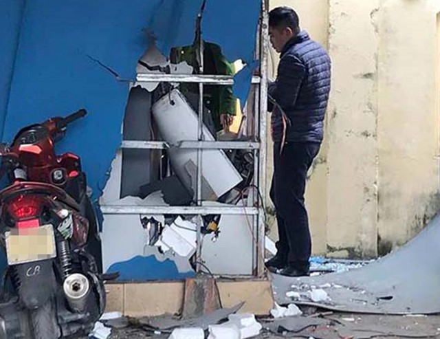 Âm mưu nổ mìn cây ATM của 2 thanh niên ở Nghệ An - ảnh 1