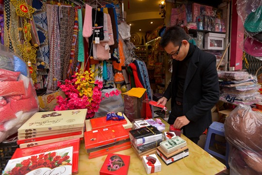 Thị trường quà tặng Valentine