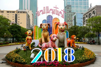 Gần 1.000 người giữ an ninh đường hoa Nguyễn Huệ - ảnh 1