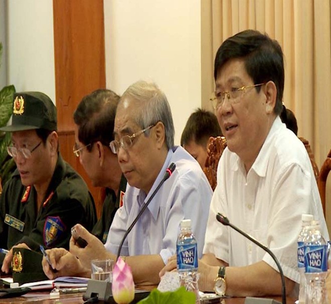 Bộ công an: Xử nghiêm những đối tượng cầm đầu vụ gây rối ở Bình Thuận - ảnh 1