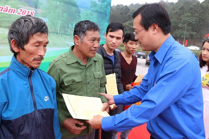 Phát động Tết trồng cây, Tháng Thanh niên và phong trào thi đua Kỷ niệm 50 Chiến thắng Đồng Lộc - ảnh 3