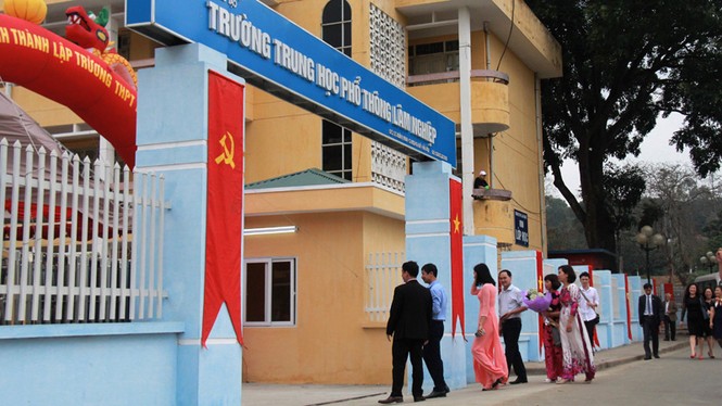 Hà Nội thêm một trường THPT công lập trực thuộc trường ĐH - ảnh 1