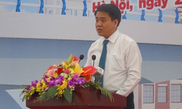 Khởi công xây cầu vượt Ô Đống Mác – Nguyễn Khoái - ảnh 1