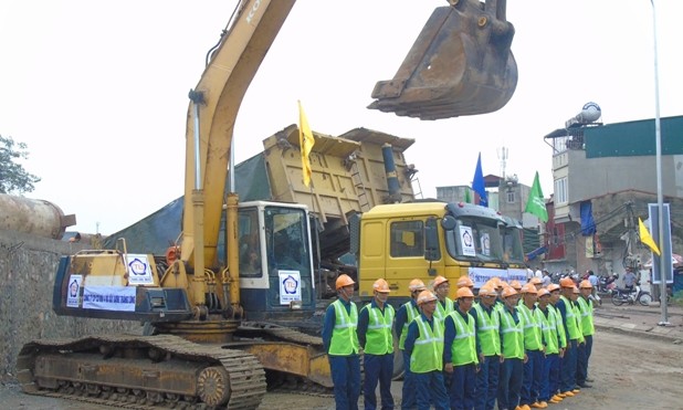 Khởi công xây cầu vượt Ô Đống Mác – Nguyễn Khoái - ảnh 2