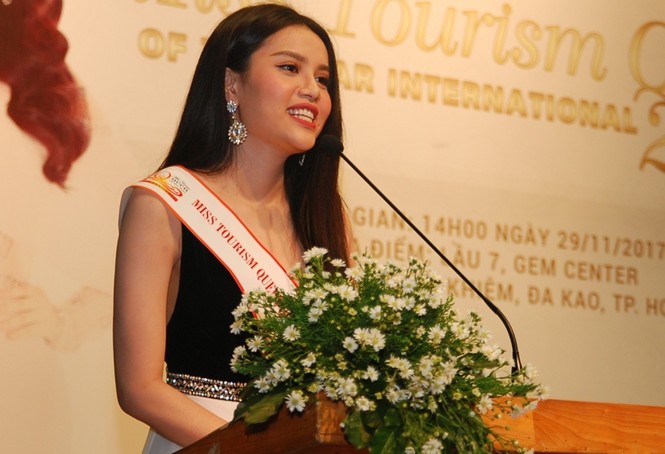 Thay Hoa hậu Ngân Anh, Á hậu Diệu Thùy thi Nữ Hoàng du lịch Quốc tế 2017 - ảnh 2
