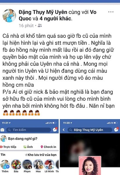 Nhiều nghệ sĩ bị hack Facebook và tống tiền - ảnh 2