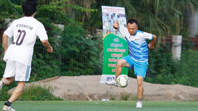 Tiền Phong gặp Quân đội nhân dân ở tứ kết Press Cup 2017 - ảnh 9