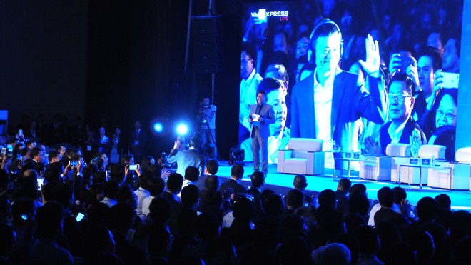 An ninh thắt chặt tại sự kiện có sự xuất hiện của Jack Ma - ảnh 8