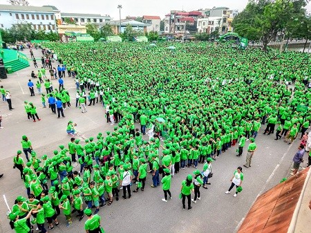 Hơn 20.000 người tham gia Ngày hội đi bộ vì thế hệ Việt Nam năng động - ảnh 1