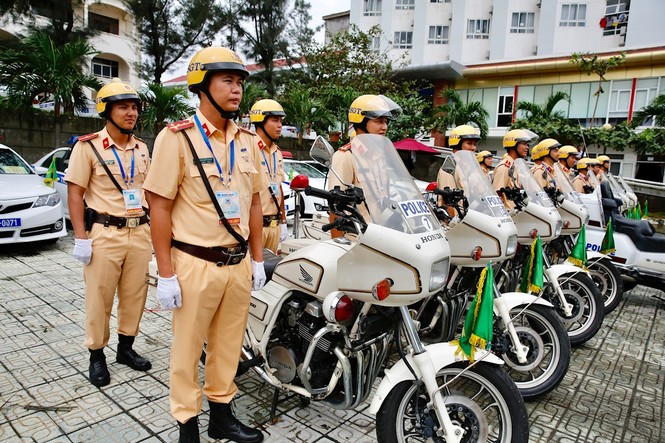 TP Hồ Chí Minh 'chi viện' 100 CSGT cho Đà Nẵng dịp APEC - ảnh 6