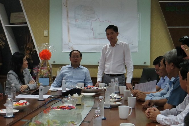 Lãnh đạo TPHCM thăm, chúc Tết công nhân Đa Phước - ảnh 3
