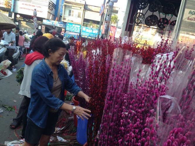 100.000 đồng/4 chậu hoa Tết ở Sài Gòn chiều cuối năm - ảnh 6