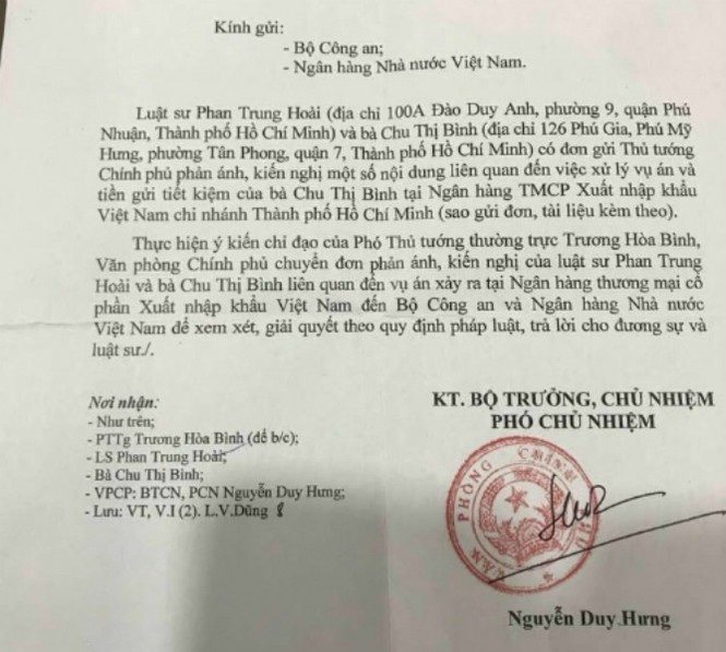 Phó thủ tướng yêu cầu giải quyết vụ 'bốc hơi' 245 tỷ ở Eximbank - ảnh 1
