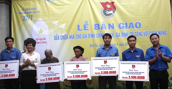 Tuổi trẻ cơ quan T.Ư Đoàn tri ân thương binh liệt sỹ - ảnh 1