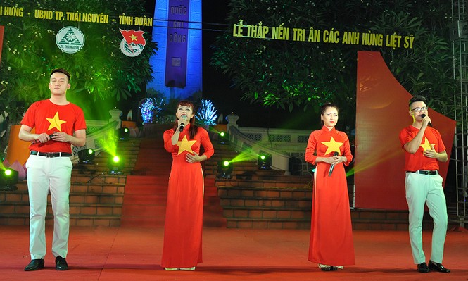 Tuổi trẻ Thái Nguyên thắp nến tri ân anh hùng liệt sỹ - ảnh 20